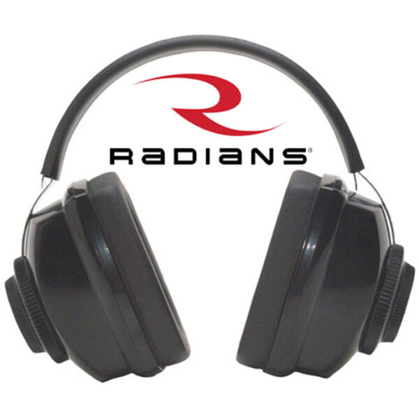 Competitor 26 Durable Constructed Earmuffs NRR26DB Adjustable Steel Headband Bla