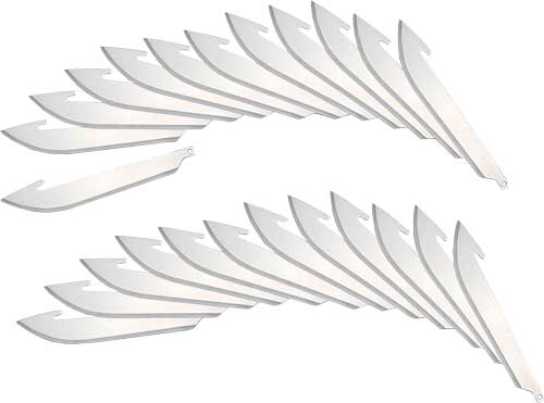 OUTDOOR EDGE 3.5″ REPLACEMENT – BLADES FOR RAZORSAFE 24PK DP