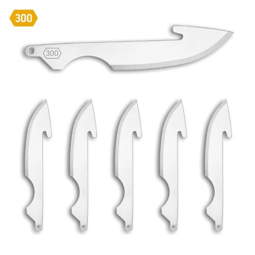 OUTDOOR EDGE 3″ CAPING BLADE – REPLACEMENT BLADES 6-PACK