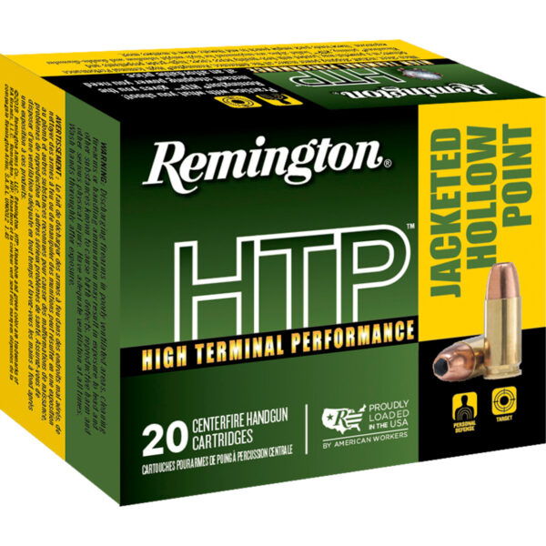 REM 9MM+P 115GR HTP JHP 20RD
