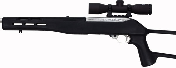 ADV TECH STOCK RUGER 10/22 – STANDARD BARREL BLACK SYN