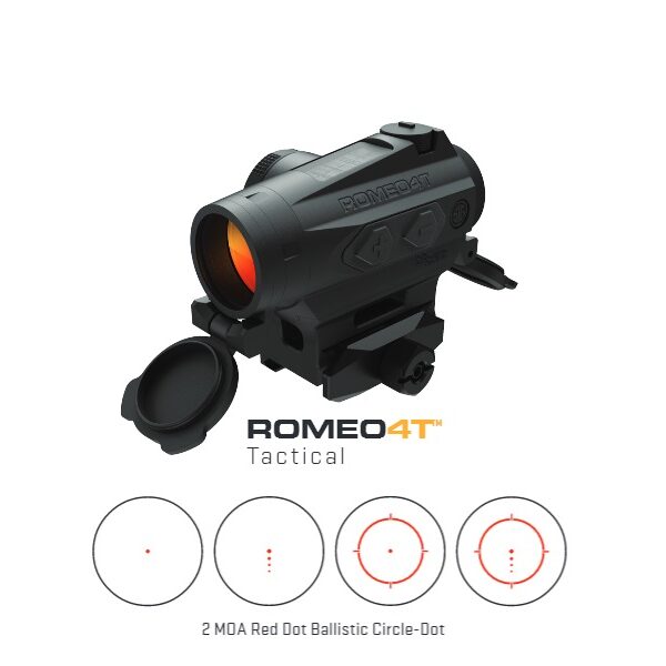 SIG SAUER ROMEO4T 1X20 CRCLEDOT SOLR BLK
