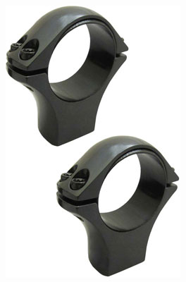 SAKO OPTILOCK RINGS – 1″ TUBE EXTRA LOW BLACK