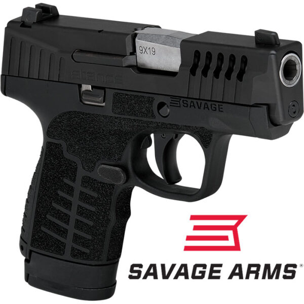 Savage Stance 9MM 3.2 inch barrel 8 Round Black with Night Sights