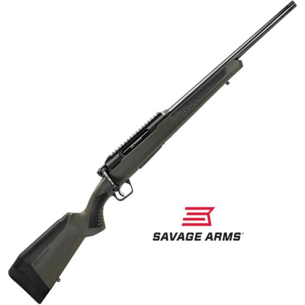 Savage Impulse Hog Hunter 30-06 20 inch barrel 4 Round OD Green Stock Black