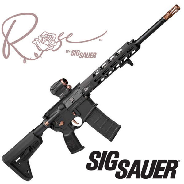 Sig Sauer M400 Rose 5.56 16 inch barrel 30 Round Black with Rose Romeo 5 Gen II