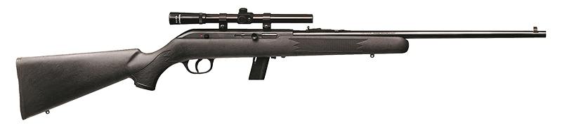 Savage ARMS 64 22LR BL/SYN PKG .22 LR Semi-Auto Rifle 21" Barrel