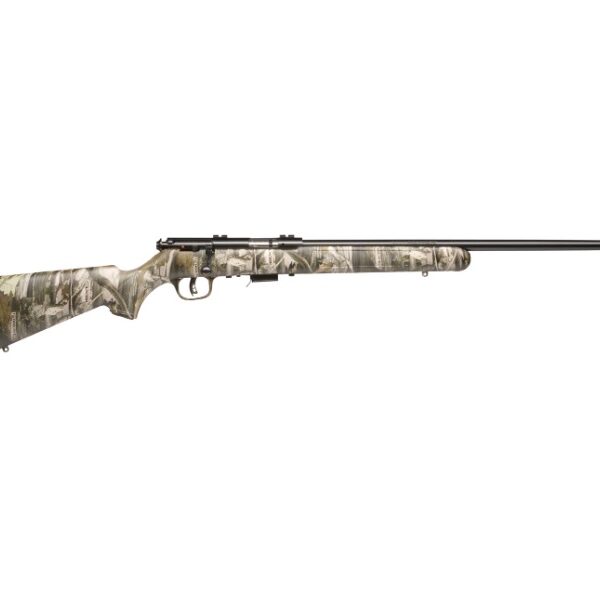 Savage ARMS 93 BOLT 17HMR BL/CAMO 5+1 21″ .17 HM2 Bolt Rifle