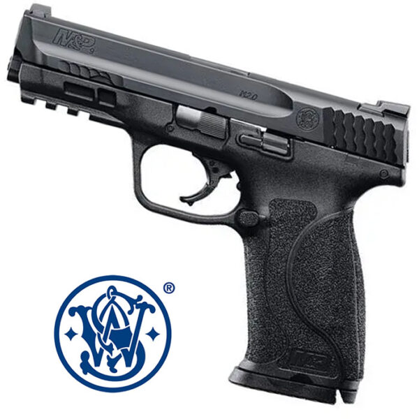 Smith & Wesson M&P 2.0 9MM 4.25 inch barrel 17 Rounds Black 3 Magazines