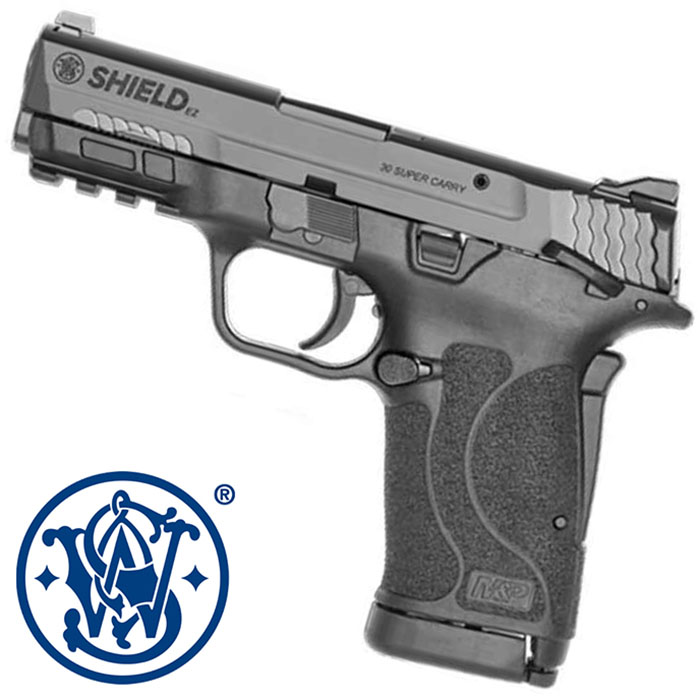 Smith & Wesson Shield EZ 2.0 30 Super Carry 3.675 inch barrel 10 Round Black