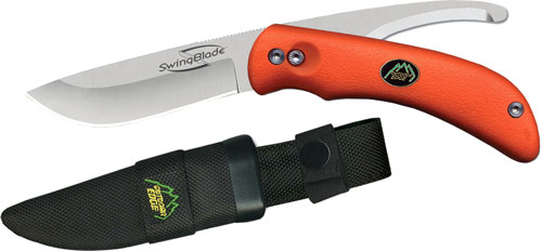 OUTDOOR EDGE SWINGBLAZE – S/S ORANGE W/NYLON SHEATH