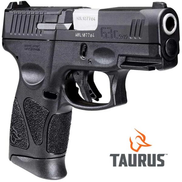 Taurus G3C 9MM 3.26 inch Barrel 10 Round Black Optic Ready