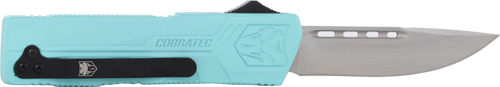 COBRATEC LIGHTWEIGHT OTF – MINT BLUE 3.25″ DROP POINT