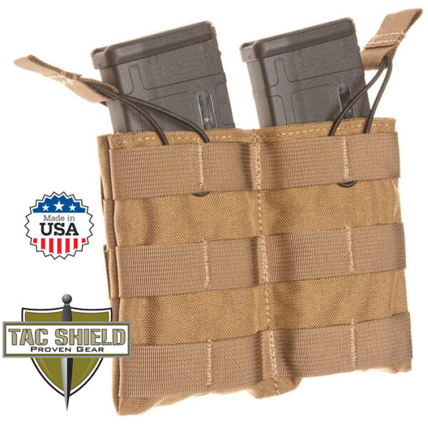 Double Speed Load Rifle Molle Pouch Coyote