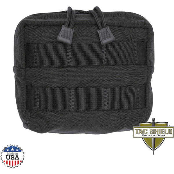 Compact Gear Lined Molle Pouch Black Small