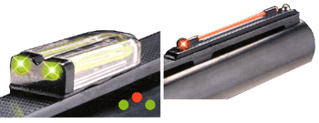 TRUGLO SIGHT SET GOBBLE-DOT – FOR ALL VENT RIBS RED/GREEN