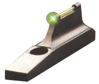 TRUGLO SIGHT FRONT GREEN – 3/8″ DOVETAIL .450″ HEIGHT