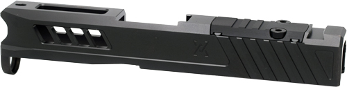 TRUE PRECISION SLIDE W/RMS CUT – & PLATE BLK DLC FOR GLOCK 43