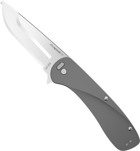 OUTDOOR EDGE RAZOR VX1 3″ FLDR – COOL GRAY ALUM SPRING ASSIST