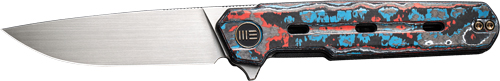 WE KNIFE NAVO 3.25″ NEBULA FAT – CARBON FIBER/SATIN LINER LOCK