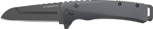 OUTDOOR EDGE RAZOR XD3 3″ – FOLDER EDC CHARCOAL SHEEPSFOO