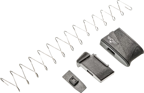 XTech Tactical MTX Magazine Extender S&W Shield 9mm Plus 2rd