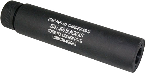 GUNTEC AR10 SLIP OVER FAKE – SUPPRESSOR BLACK