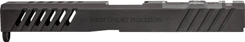Grey Ghost Precision Glock 17 Gen 3 Slide V1 RMR Pro Cut Black Stripped