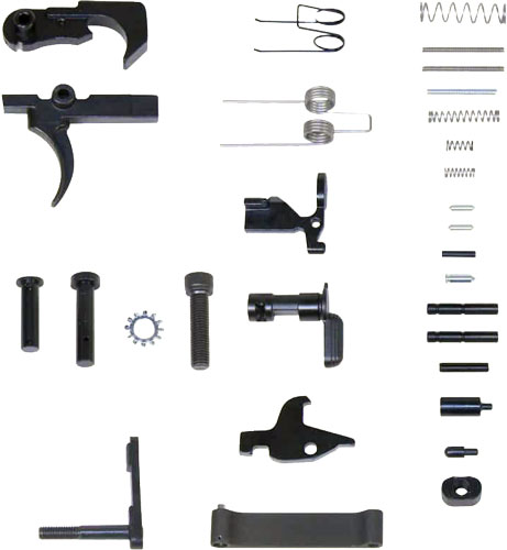 GUNTEC COMPLETE LOWER PARTS – KIT AR15 “WITHOUT GRIP”