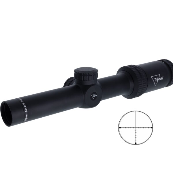 TRIJICON ASCENT 1-6X24 BLK 30MM BDC
