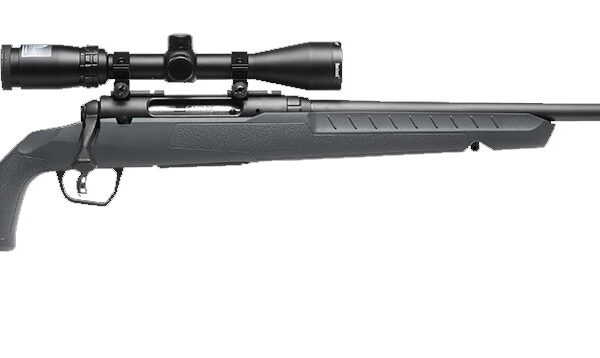 Savage Arms Axis 2 XP Compact Bolt-Action Rifle .243 Win 20″ Gray w/Scope