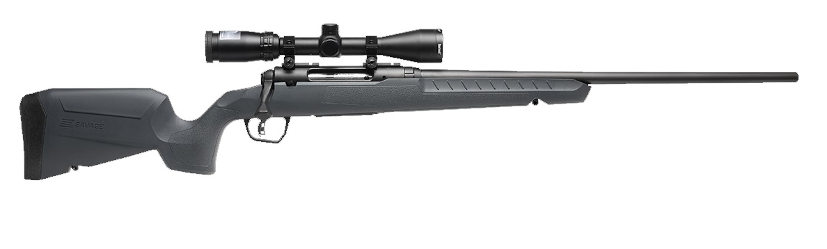 Savage Arms Axis 2 XP Compact Bolt-Action Rifle .243 Win 20" Gray w/Scope