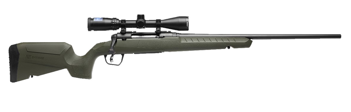 Savage Arms Axis 2 XP Compact Bolt-Action Rifle .223 Rem 20" OD Green w/Scope