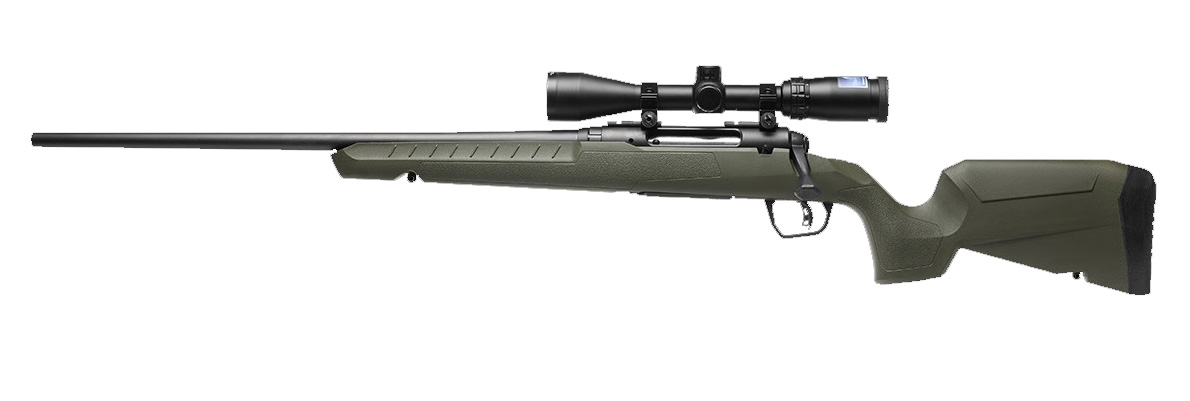 Savage Arms Axis 2 XP Compact Bolt-Action Left-Hand Rifle .350 Legend 18" OD Green w/Scope