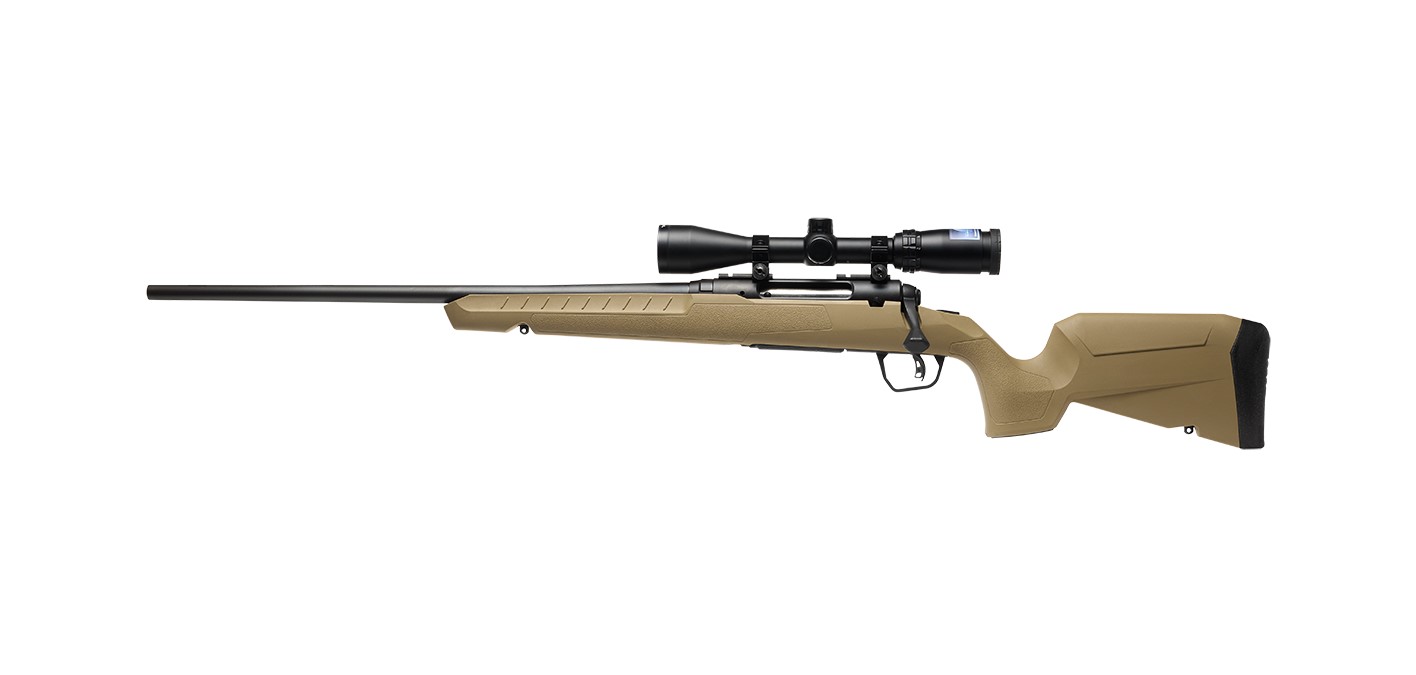 Savage Arms Axis 2 XP Compact Bolt-Action Left-Hand Rifle .400 Legend 20" FDE w/Scope