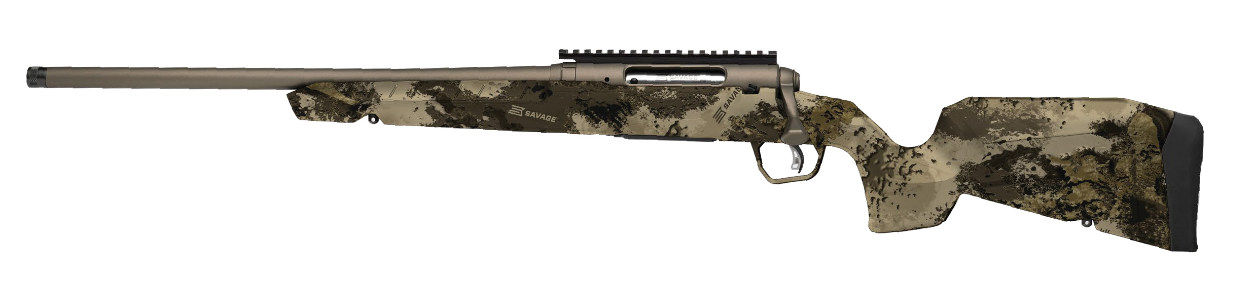 Savage AXIS II Pro 7mm-08 Rem Left-Hand Bolt Action Rifle — 20" Barrel, Western Camo