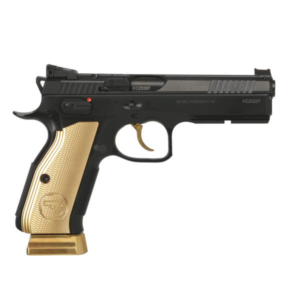 CZ 75 Shadow 2 9mm DA/SA Competition 5″ Gold Optic Ready