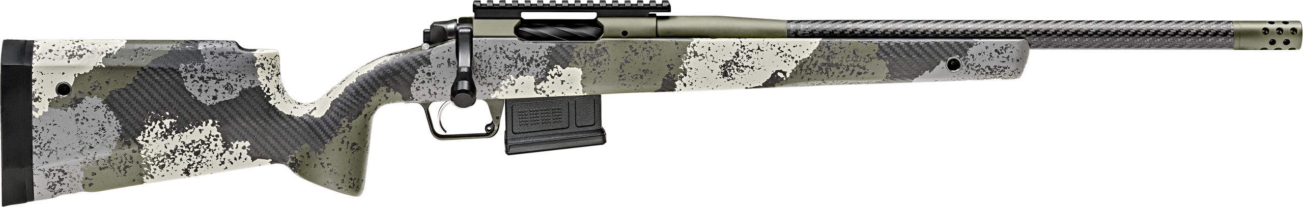 Springfield Armory Waypoint .308 Win Carbon Fiber Bolt Rifle 20" Fixed Green