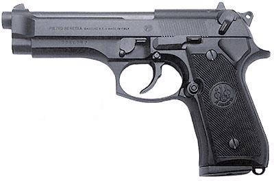 Beretta 9mm Pistol DA/SA 4.9″ Barrel 10 +1 Rd Blued Black