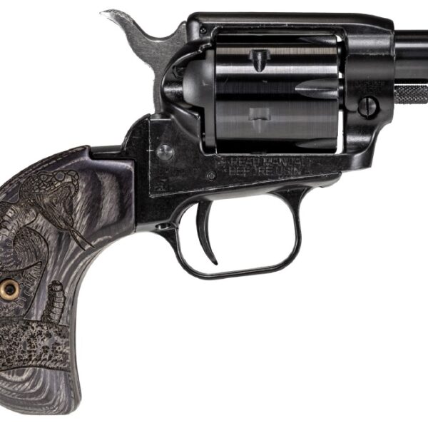 Heritage Rough Rider .22 LR SA Revolver 1″ 6-Round Black