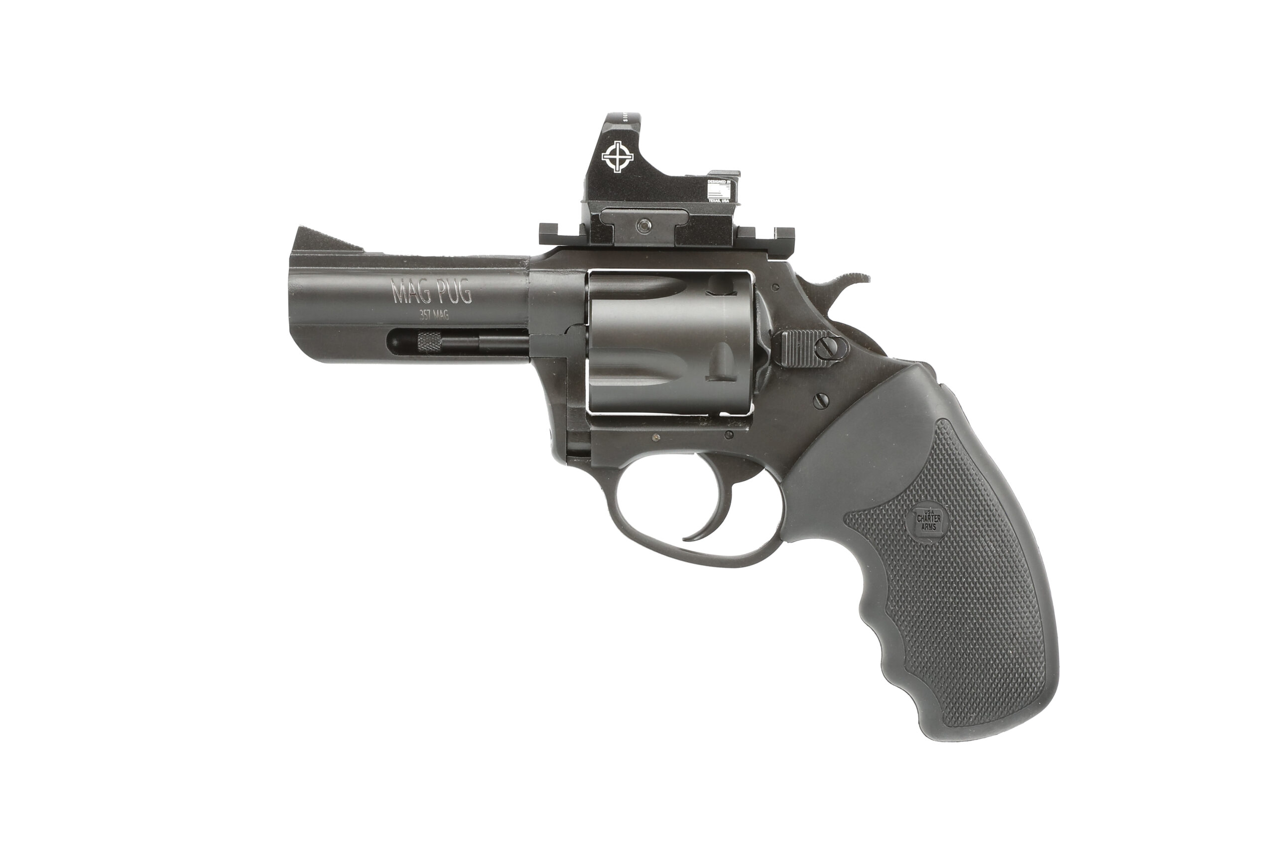 Charter Arms Mag Pug .357 Mag Revolver 3" Barrel Black