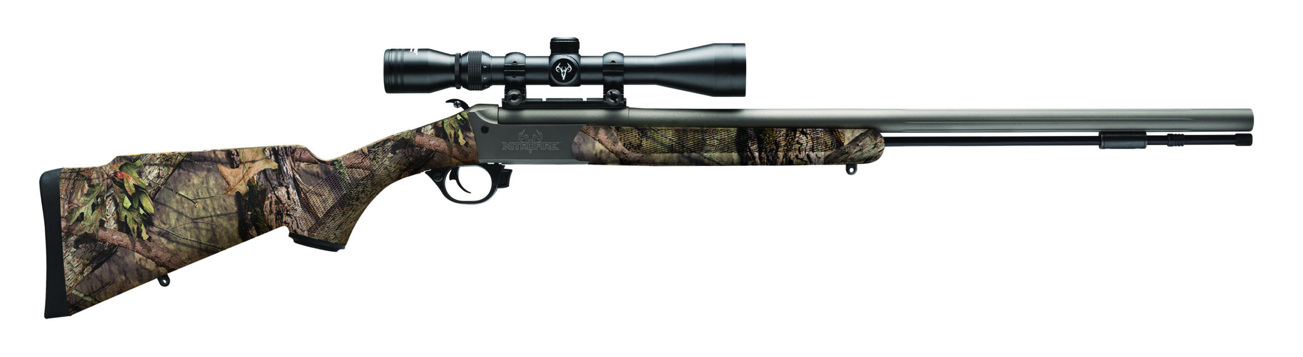 Traditions Nitrofire 50cal Ss/mobuc Pkg Single-Shot Rifle