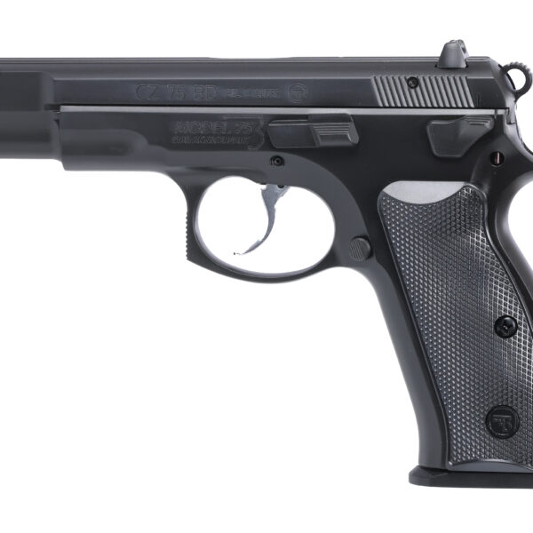 CZ 75BD 50th Anniversary 9mm Decocker Pistol 4.7″ Black 10rd