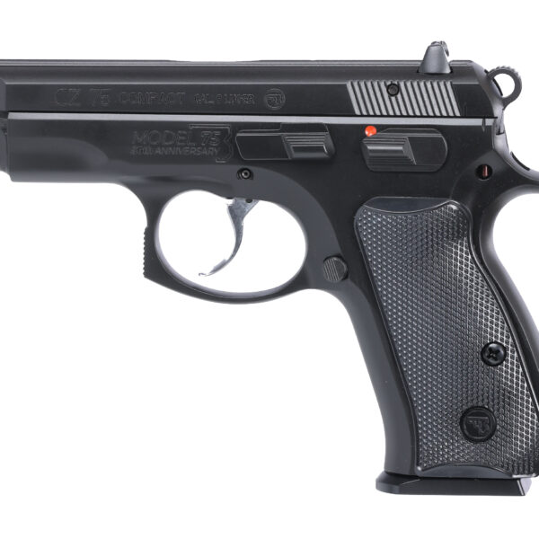 CZ 75 Compact 50th Anniversary 9mm DA/SA Pistol 3.9″ 10rd