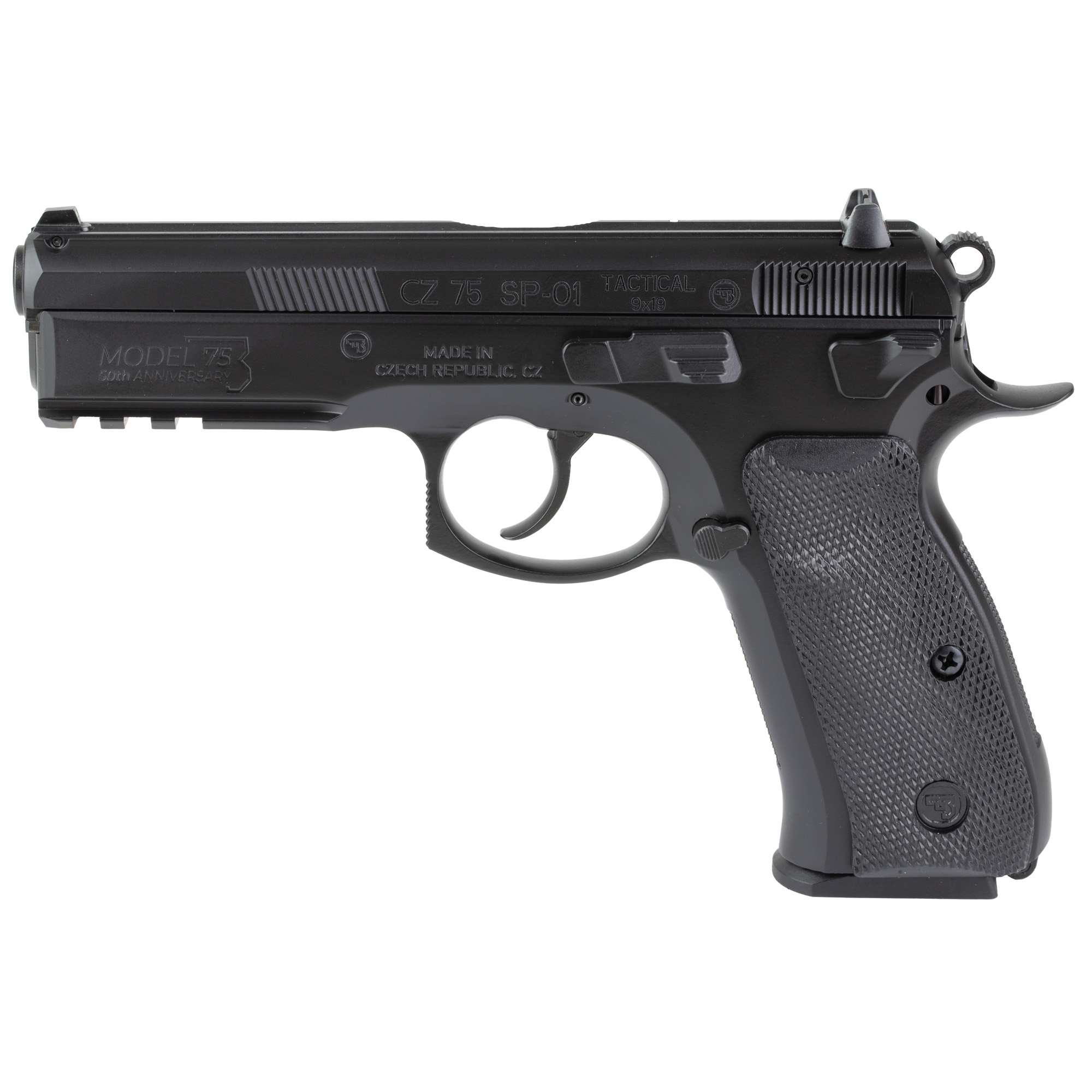 CZ 75 SP-01 Tactical 50th Anniversary 9mm Pistol 4.6" 10rd