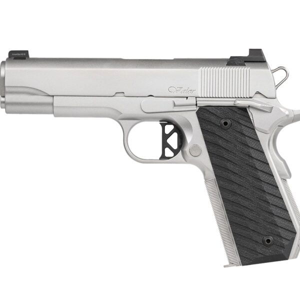 Dan Wesson DW V-Bob .45 ACP SA 1911 4.25″ Stainless Night Sights