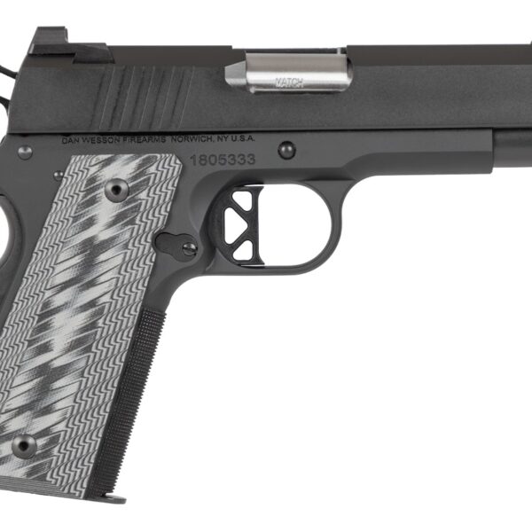 Dan Wesson DW ECP 9mm SA 1911 4″ Black Night Sights 9rd