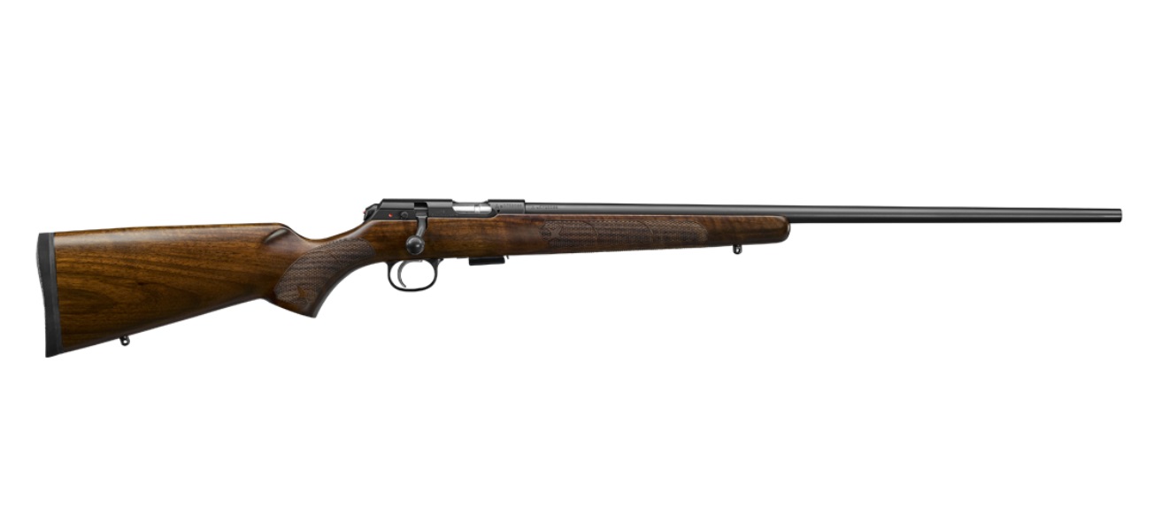 CZ 457 American .22 WMR Bolt-Action Rifle 24.8" Walnut 5rd