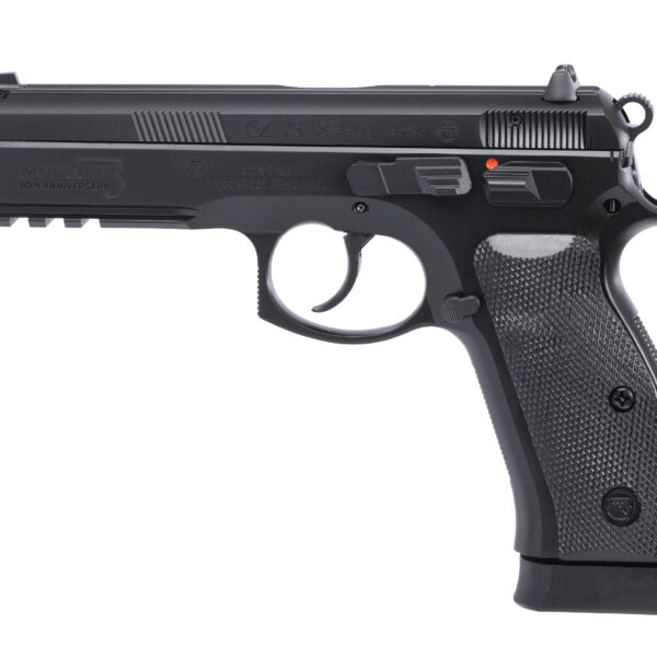 CZ 75 SP-01 50th Anniversary 9mm DA/SA Pistol 4.6″ Black 19rd