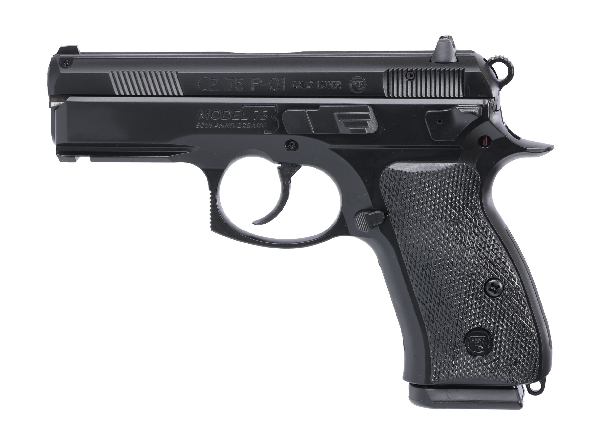CZ P-01 50th Anniversary 9mm Decocker Compact Pistol 3.8" 10rd